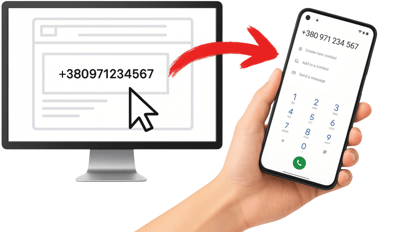 CallLinks - телефонуй з пристрою